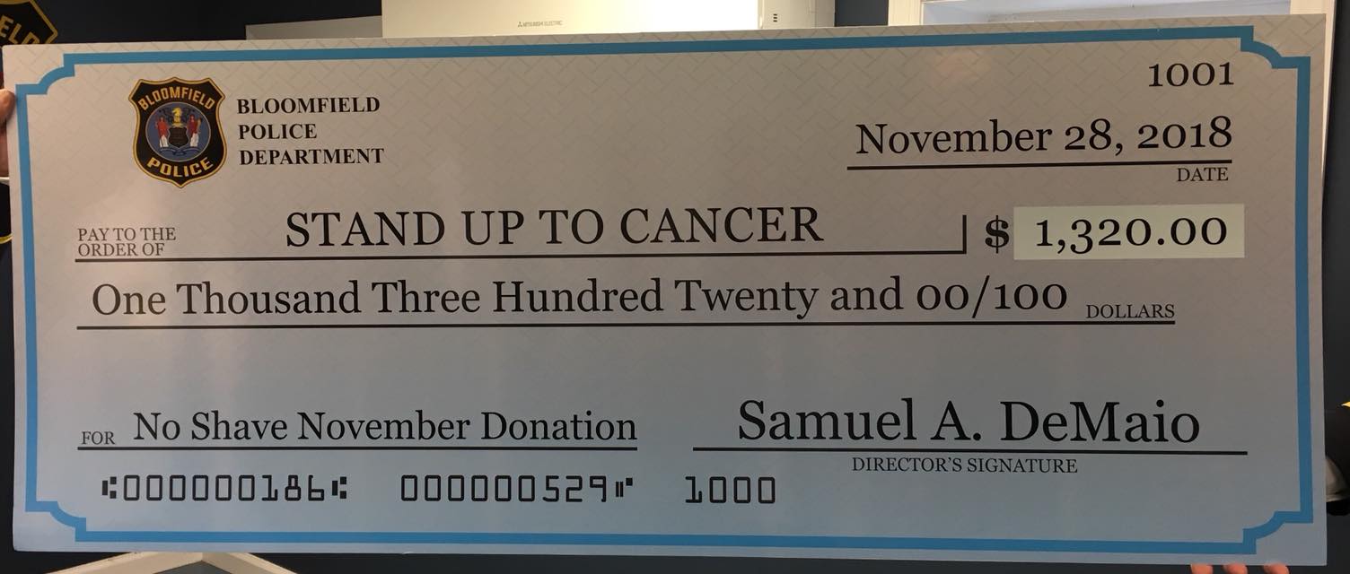 Stand up to Cancer Check