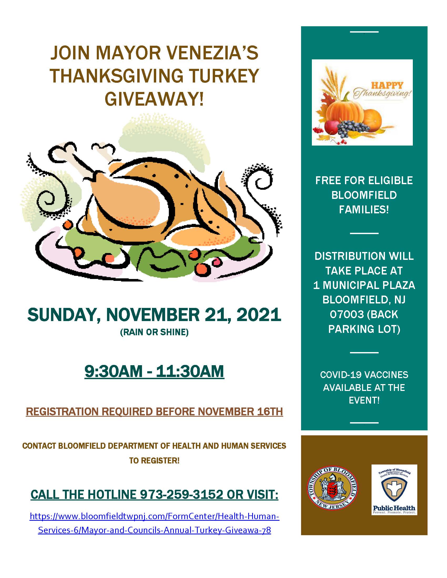 Turkey Giveaway 2021