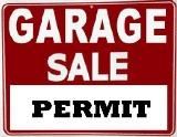Garage Sale Permit