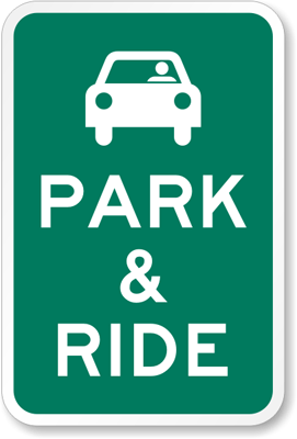 Park-Ride-Sign