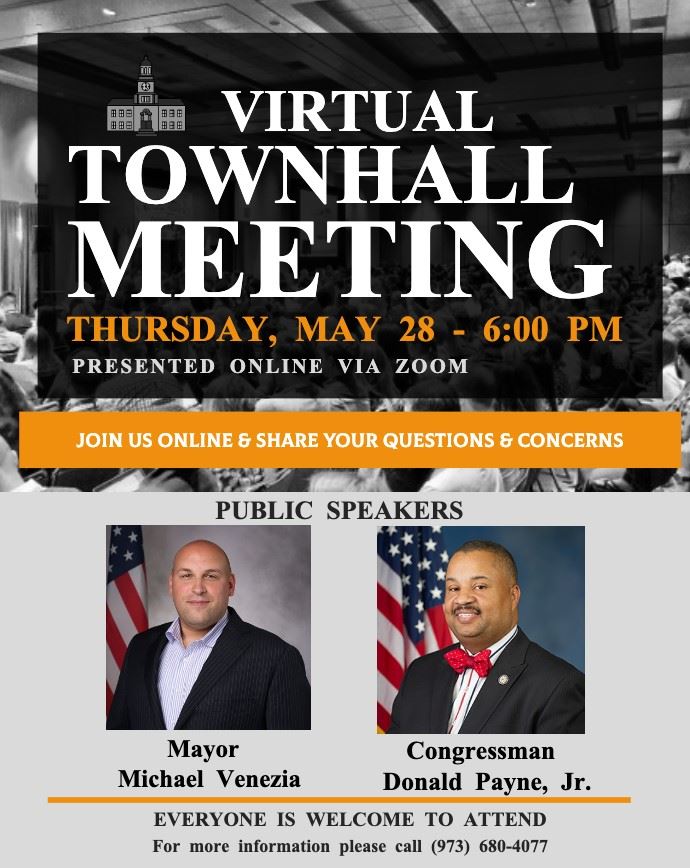 Town Hall Meeting Flyer Venezia  Payne