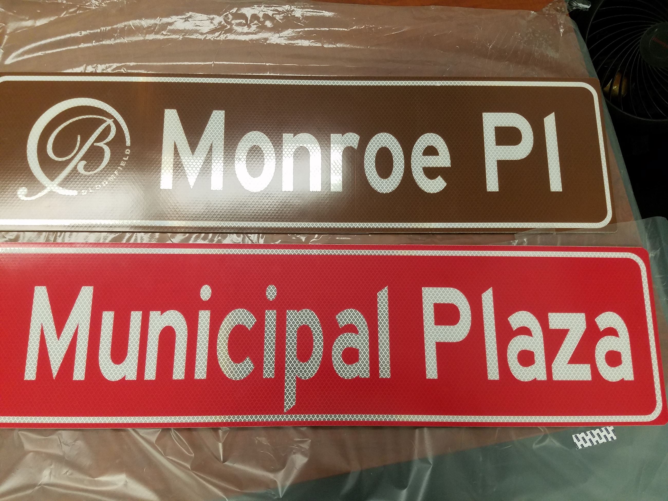 New Street Signs