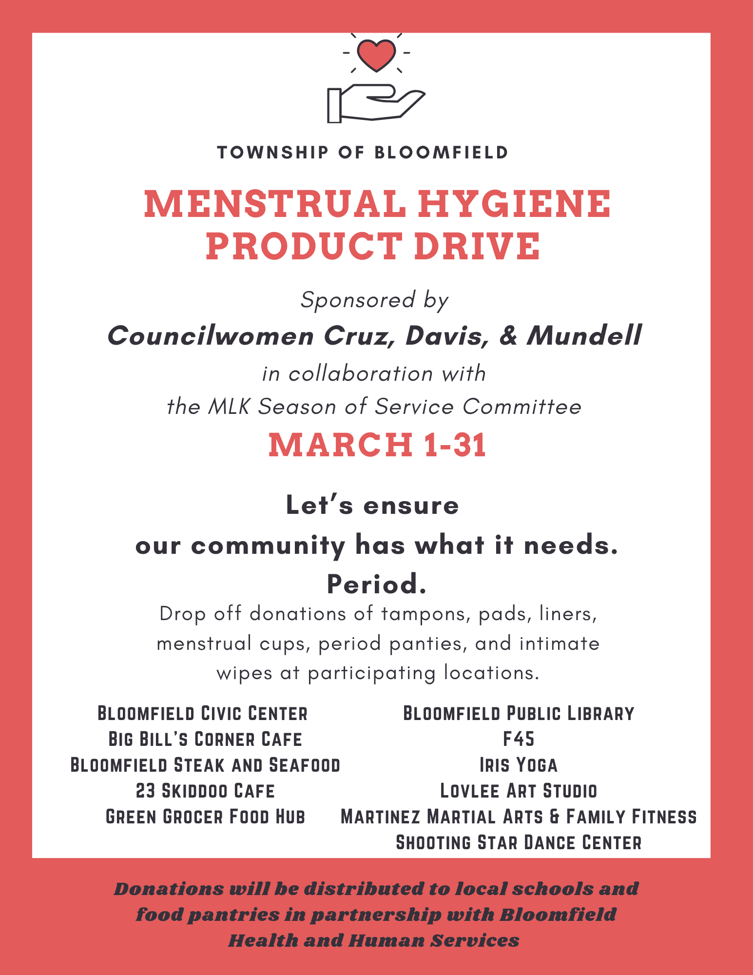 Bloomfield WHM - Drive 2022 - FLYER (2)