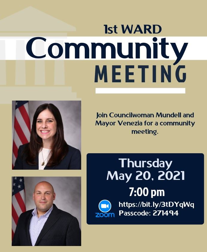 1st Ward spring flyer