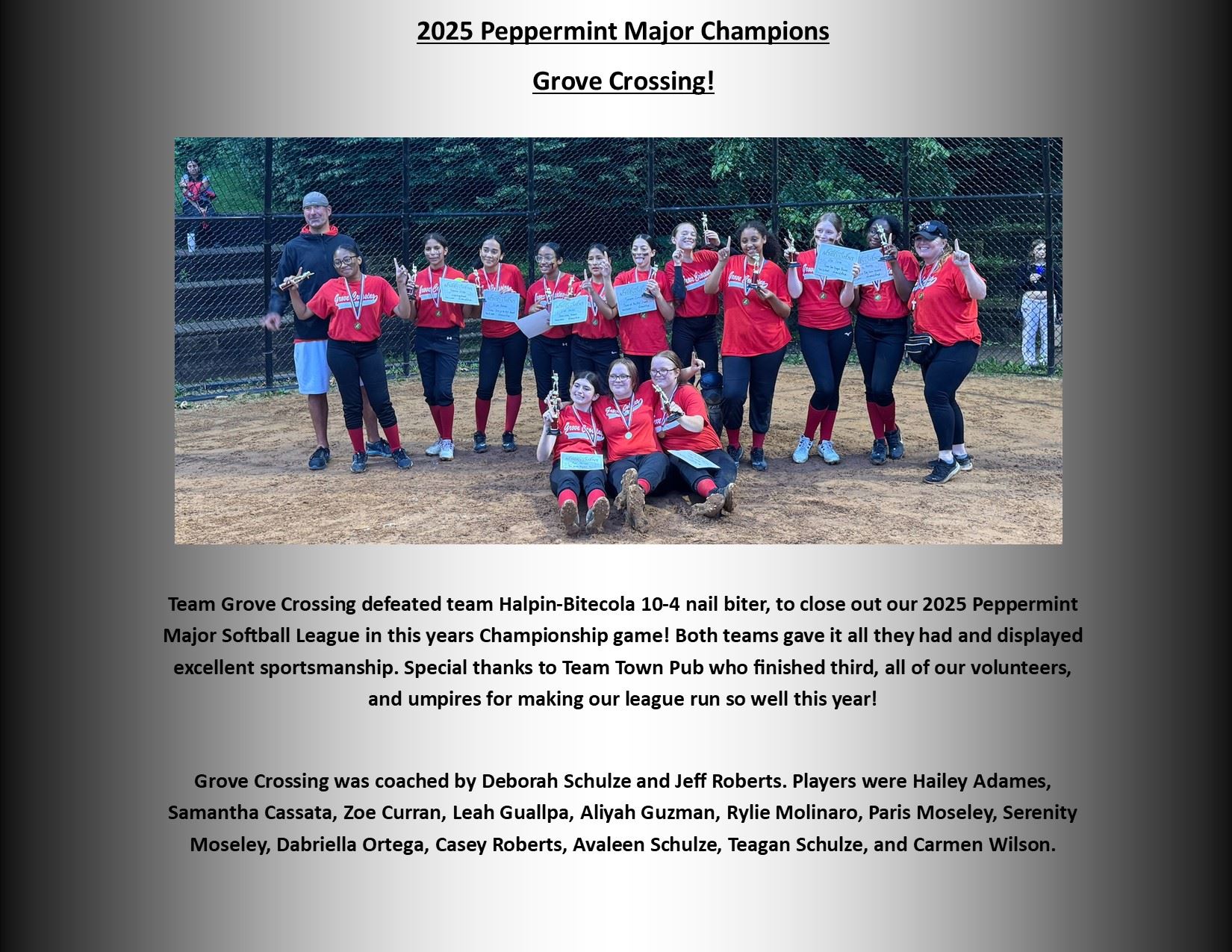 Peppermint Champions Major